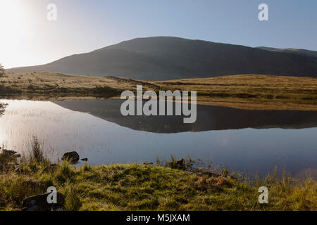 Tewet Tarn et St. John's-dans-le-Vale, Lake District, Cumbria, Angleterre Banque D'Images