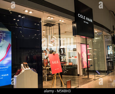 HONG KONG - le 4 avril 2019 : Cole Haan store à Hong Kong. Banque D'Images