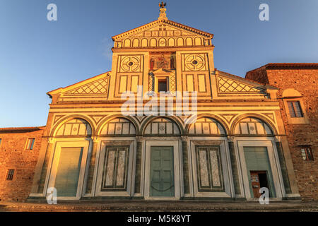 Abbaye de San Miniato al Monte Banque D'Images
