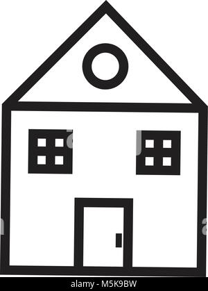 Vacances vector icône, symbole de la chambre. Appartement moderne, simple illustration isolé pour site web ou mobile app Illustration de Vecteur