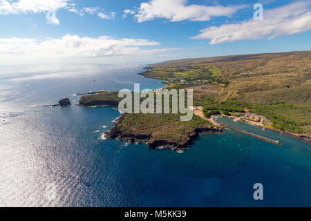 Hulupoe, Manele Bay, île de Lanai, Hawaii Banque D'Images