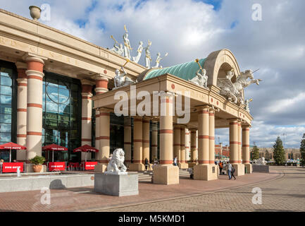 Entrée à l'intu Trafford Centre, Manchester, UK Banque D'Images