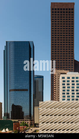 L'horizon S Grand Ave, à Los Angeles, CA. Photo prise depuis le Walt Disney Concert Hall. Banque D'Images