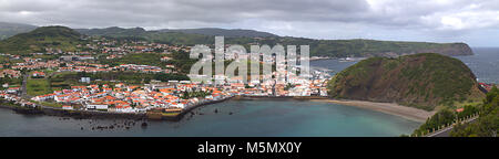 Horta sur l'île de Faial, Açores, Portugal - Açores Banque D'Images
