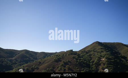 California Green Hills sur une journée d'automne, travel photo Banque D'Images