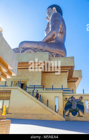 Thimphu, Bhoutan. Dordenma Statue du Grand Bouddha. Banque D'Images