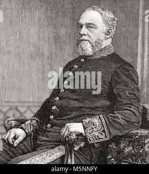 Henry Charles Lopes, Premier Baron de Ludlow, 1828 -1899. Juge britannique et homme politique conservateur. Du Strand Magazine, publié en janvier à juin 1894. Banque D'Images