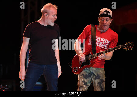 Miami, FL, USA. Feb 24, 2018. Doreurs effectue au Magic City Casino le 24 février 2018 à Miami, en Floride. Credit : Mpi04/media/Alamy Punch Live News Banque D'Images