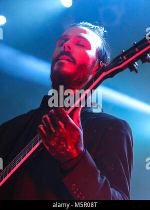 Immobile en blanc en concert au Koko à Londres, Camden Town pendant leur tournée de nuit : immobile en blanc, Ryan Sitkowski Où : London, Royaume-Uni Quand : 25 Jan 2018 Crédit : John Rainford/WENN.com Banque D'Images