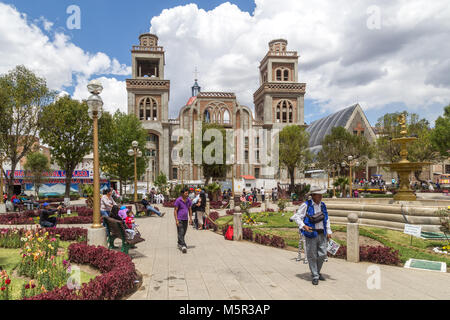 Plaza de Armas de Cusco, Pérou Banque D'Images