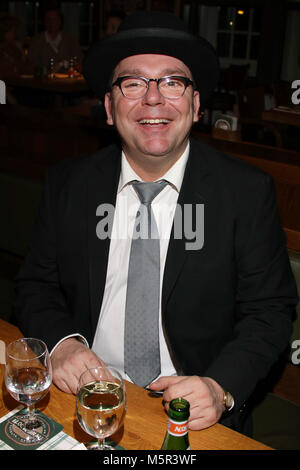 Blockbraeu Senatsbock Feier à Hambourg. En vedette : Claas Vogt Où : Hambourg, Allemagne Quand : 25 Jan 2018 Credit : Becher/WENN.com Banque D'Images