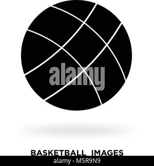 Des images de basket-ball d'ossature Illustration de Vecteur