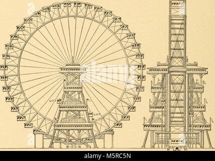 'Mechanical appareils, les mouvements mécaniques et les nouveautés de la construction ; un ouvrage complet et d'une continuation, dans un deuxième volume, de l'auteur du livre intitulé 'Mechanical mouvements, pouvoirs et périphériques" Banque D'Images