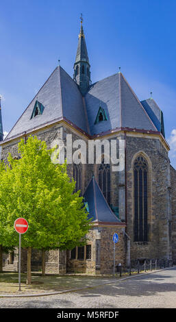 Klatovy, République tchèque - Archdean église paroissiale de la Nativité de la Vierge Marie. Banque D'Images