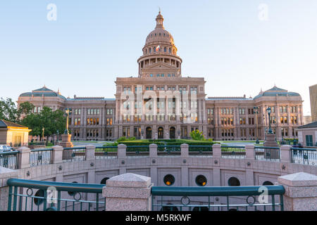 Texas Capitol Building dans la ville de Austin Banque D'Images