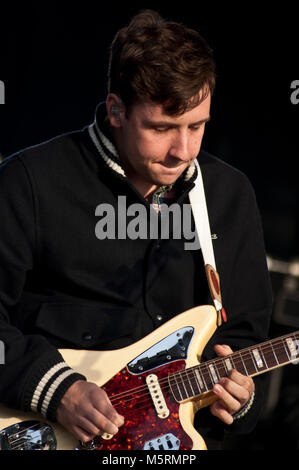 Two Door Cinema Club au Festival de l'évolution, Newcastle Banque D'Images