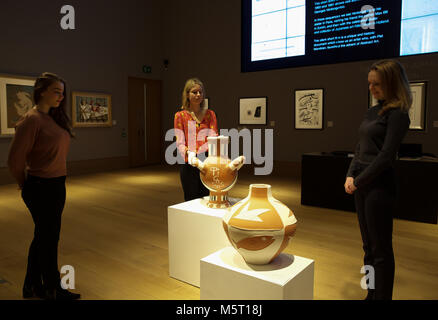 Londres, Royaume-Uni. Feb 26, 2018. L'art impressionniste et moderne à une séance de Bonhams à Londres. Autres faits saillants : PABLO PICASSO (1881-1973)gros oiseau Picasso 58,5cm de haut. Estimé à 60 000 € 40 000 - La vente a lieu le 1er mars 2018.©Keith Larby/Alamy Live News Banque D'Images