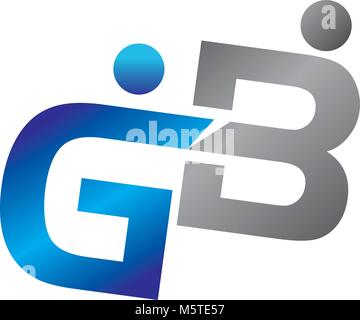 Lettre GO Logo Design Template Vector Illustration de Vecteur