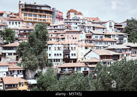 Quartier résidentiel dans la ville de Veliko Tarnovo, Bulgarie Banque D'Images
