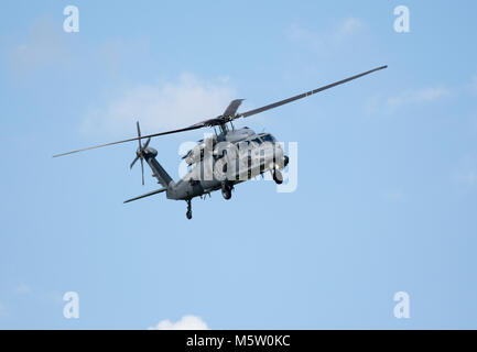 Sikorsky HH-60G Pavehawk, 91-26353, de la 48e Escadre de chasse, 56e Escadron de sauvetage, et, USAFE vu à RAF Lakenheath, Suffolk, Angleterre Banque D'Images