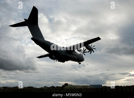 Atlas Airbus C.1, ZM415, 24/70 Sqd, RAF, vu et basé à RAF Brize Norton, Oxfordshire, 12 septembre 2017. Banque D'Images