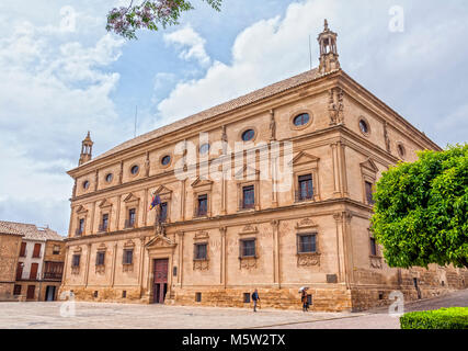 Palacio de las Cadenas o Palacio de Vázquez Molina. Ayuntamiento de Úbeda. Jaén. L'Andalousie. España Banque D'Images