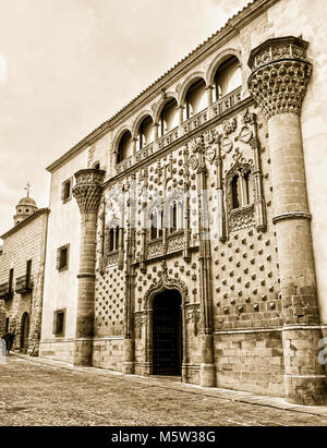 Palacio renacentista de Jabalquinto. Baeza. Jaén. L'Andalousie. España Banque D'Images