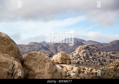 Vue de Barker Dam trail . Banque D'Images