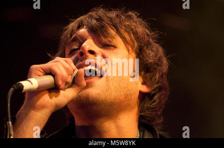 Paulo Nutini à Evolution Festival, Newcastle Banque D'Images