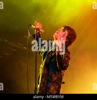 Paulo Nutini à Evolution Festival, Newcastle Banque D'Images