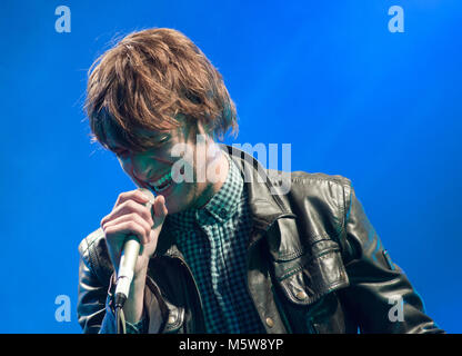 Paulo Nutini à Evolution Festival, Newcastle Banque D'Images