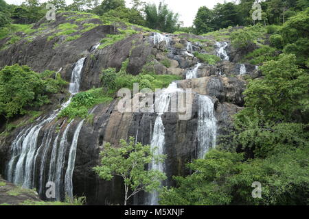 L'eau tombe kerala, parc national, la nature Banque D'Images