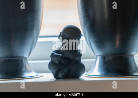 Petite statue de Bouddha Banque D'Images