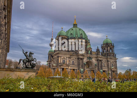 La Cathédrale de Berlin, Berliner Dom est appelé en Allemagne Banque D'Images