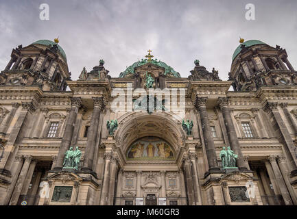 La Cathédrale de Berlin, Berliner Dom est appelé en Allemagne Banque D'Images