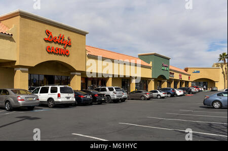 Henderson Nevada strip mall. Banque D'Images