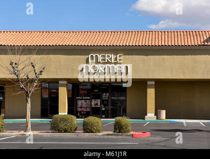 Merle Norman cosmetic store, Henderson Nevada strip mall. Banque D'Images