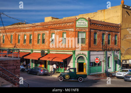 Hôtel historique de Connor dans Jerome, Arizona Banque D'Images