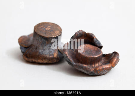 Balles récupérées montrant l'expansion, aka les balles (balles dum-dum) Banque D'Images