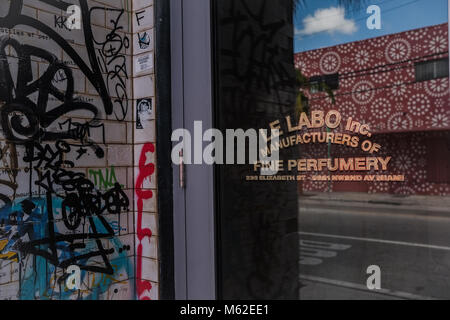 Le Labo à Wynwood, Miami, Floride, en Amérique du Nord Banque D'Images