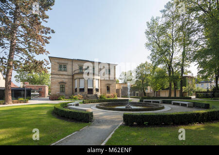 Wahnfried, la villa de Richard Wagner à Bayreuth, en Bavière, Allemagne Banque D'Images