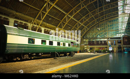 BangkokI, THAÏLANDE - 13 Février, 2018 : l'Eastern & Oriental Express Trains De Luxe,Bangkok à Singapour en Hua Lamphong railway station Banque D'Images