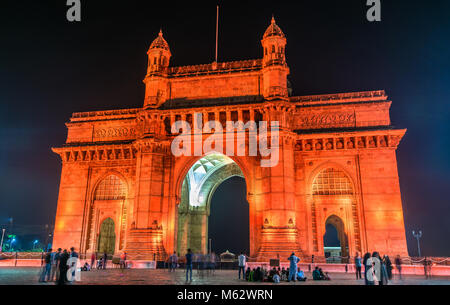 La porte de l'Inde à Mumbai Banque D'Images