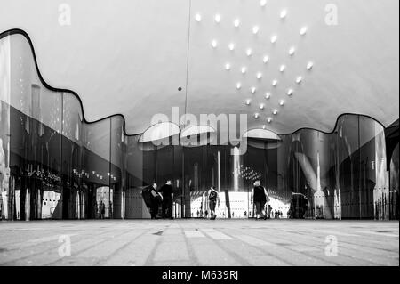 Plaza Aussichtsplattform der Elbphilharmonie Banque D'Images