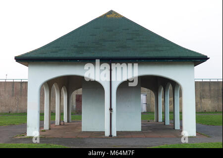 Station d'abris, Hove, Sussex Banque D'Images