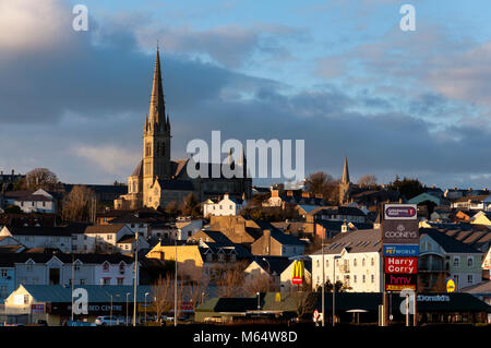 La Cathédrale Saint Eunan ou la Cathédrale Saint Eunan et saint Colomba à Letterkenny, comté de Donegal, Irlande Banque D'Images