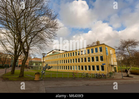 GOTHENBURG, Suède - 27 janvier 2018 : vue extérieure de l'Université de Technologie de Chalmers à Göteborg, Suède bibliothèque communiqué de modèle : N° des biens : Non. Banque D'Images