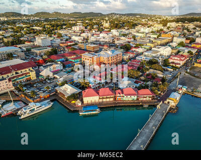 St Johns, Antigua Banque D'Images