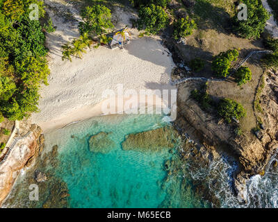 Galley Bay Beach, Antigua Banque D'Images