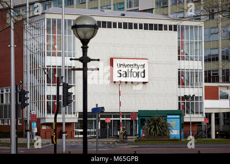 Maxwell house sur le campus de l'Université de Salford Banque D'Images